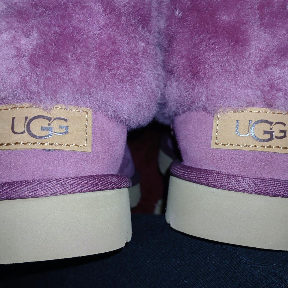 UGG Purple Ankle Boots